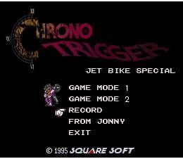BS Chrono Trigger - Jet Bike Special (Japan) Game Cover